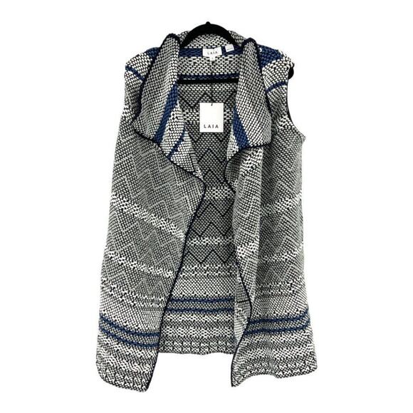 LAIA Anthropologie Bendetta Knit Vest Size XS NWT - Picture 3 of 7
